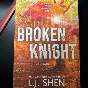 'Broken Knight' Book Cover Art